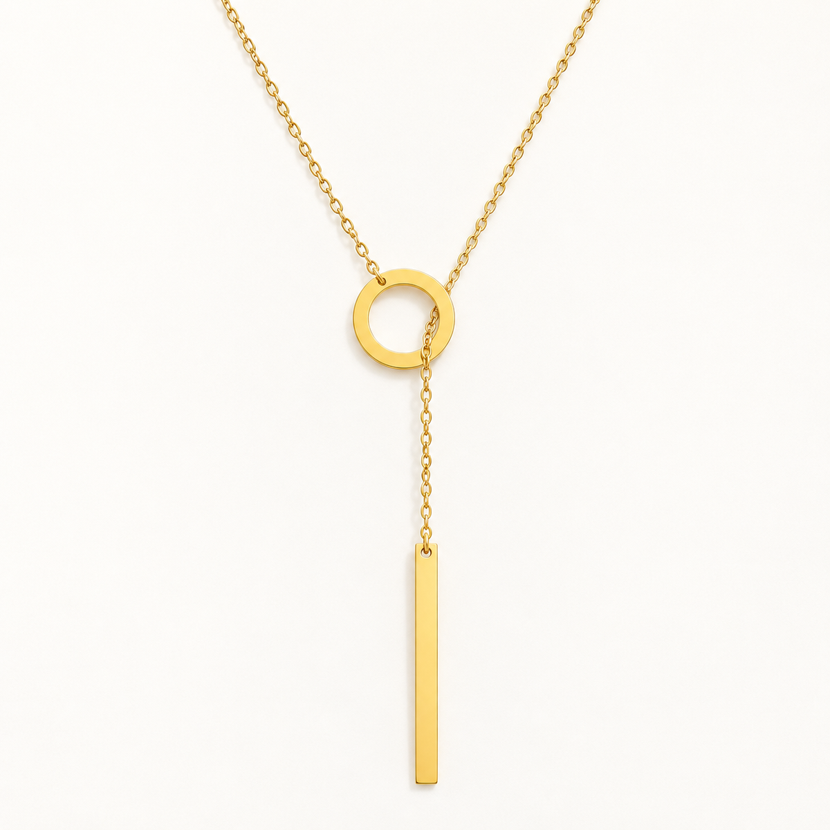 Alba — Collar dorado en Y