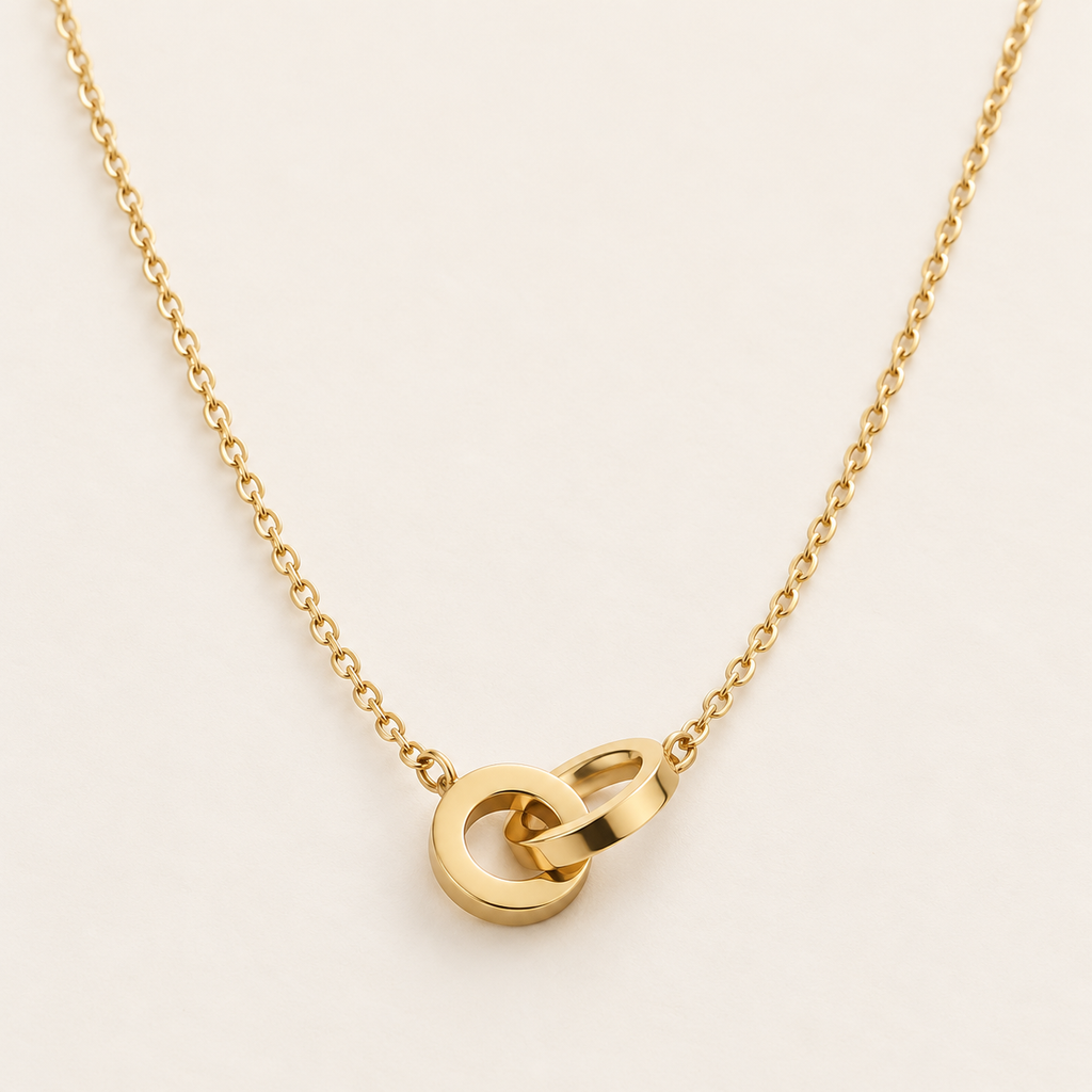Xoxo — Collar de aros entrelazados